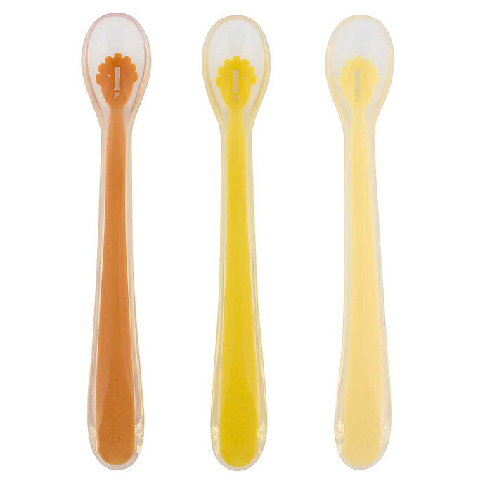 Lot de 3 Cuillères d'Alimentation pour Bébé - Mr. Lion Trixie Baby