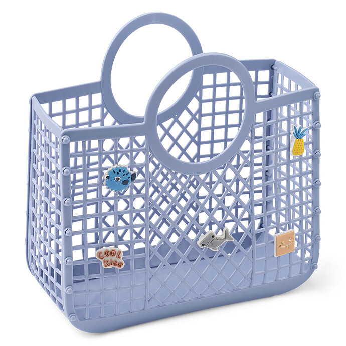 Panier de Rangement Samantha avec Charms - Dusty Lavender Liewood