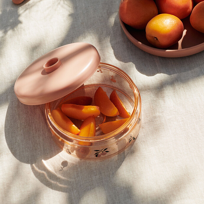 Lot de 2 Boîtes de Conservation Dominique Peach Sea Shell - 500 ml Liewood