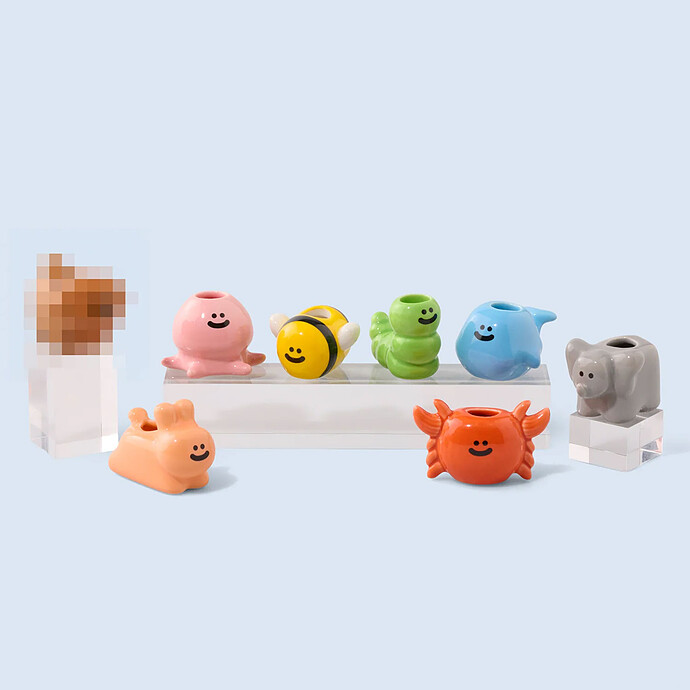 Mini Vase Surprise - Animaux Fluid Market