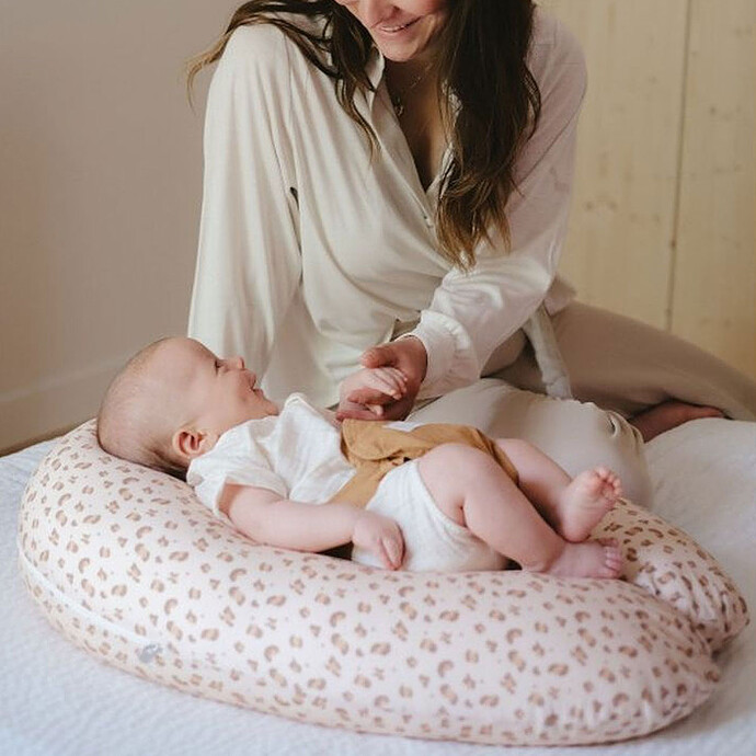 Avis Coussin de Maternité et d'Allaitement Multirelax Jersey - Léopard