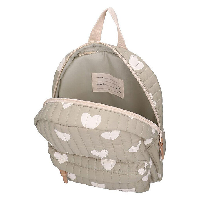 Sac à Dos Wonderful Words - Coeurs Vert pas cher