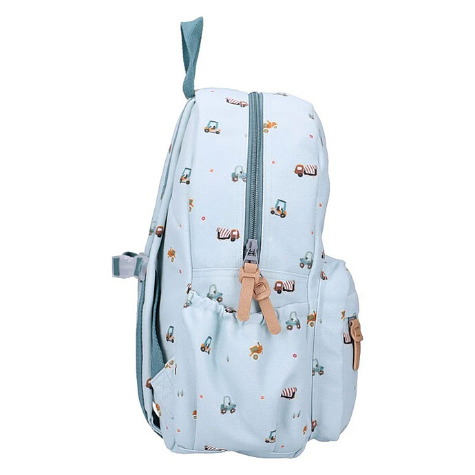 Sac à Dos Little Story - Véhicules Bleu Kidzroom