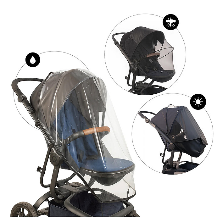 Couverture de Poussette 3-en-1 Evolutive Ezimoov