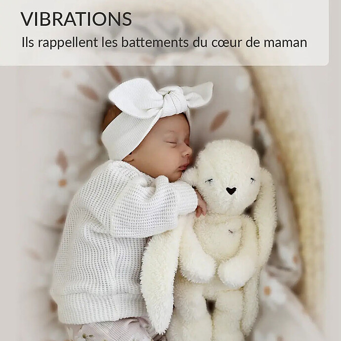 Avis Peluche Veilleuse Bouillotte Sèche Lapin - Ecru