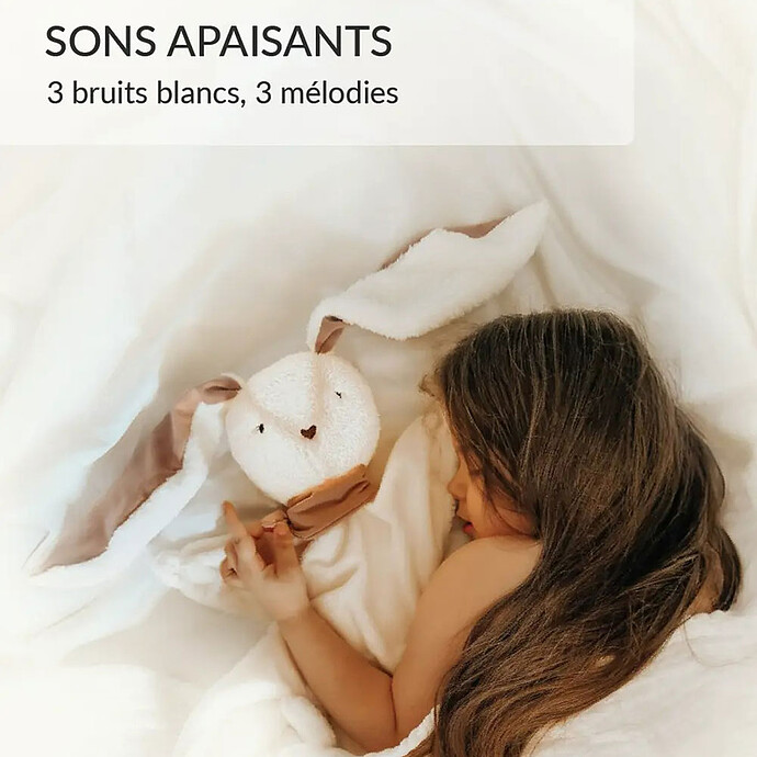 Doudou Veilleuse Bouillotte Sèche Lapin myHummy