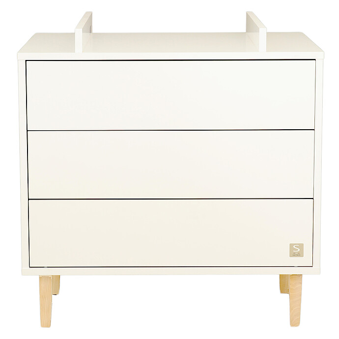 Commode et Plan à Langer Paloma - Blanc Neige Sauthon