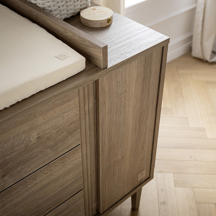 Avis Commode et Plan à Langer Mokka - Chêne Mokka