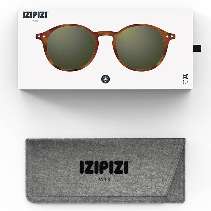 Lunettes de Soleil Adulte #D - Havane pas cher