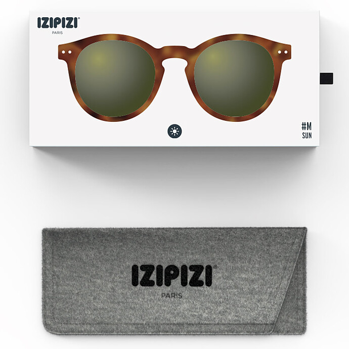 Lunettes de Soleil Adulte #M - Havane pas cher