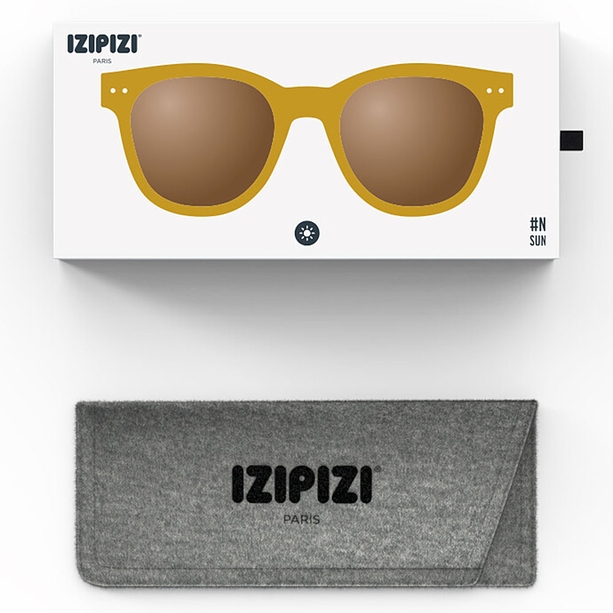 Lunettes de Soleil Adulte #N - Golden Green pas cher