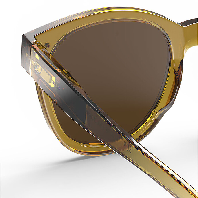 Achat Lunettes de Soleil Adulte #N - Golden Green