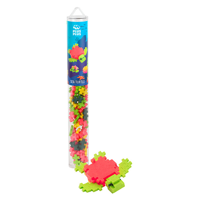 Tube Tortue - 100 Pièces Plus-Plus