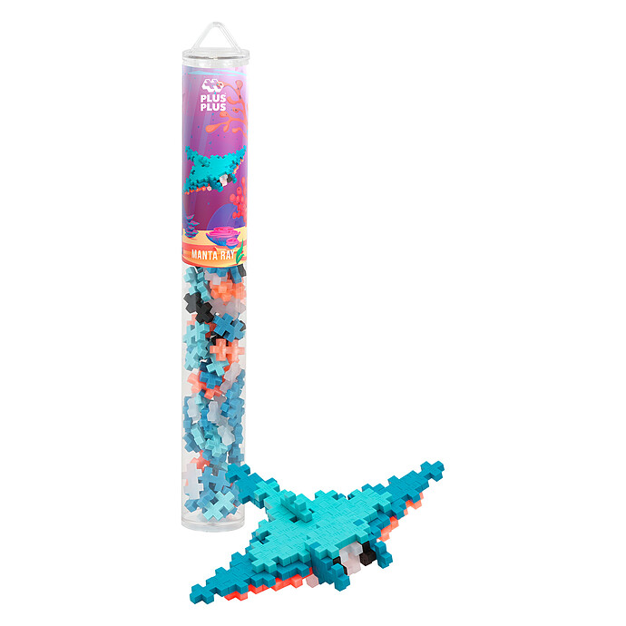 Tube Raie - 100 Pièces  Plus-Plus