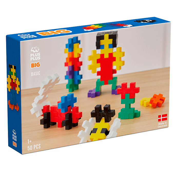 Big Basic - 50 Pièces  Plus-Plus