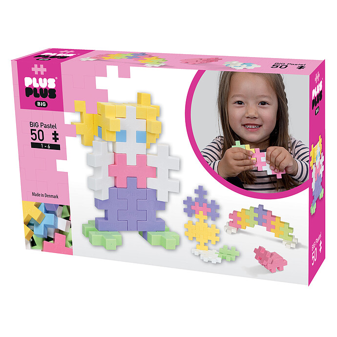 Big Pastel - 50 Pièces Plus-Plus