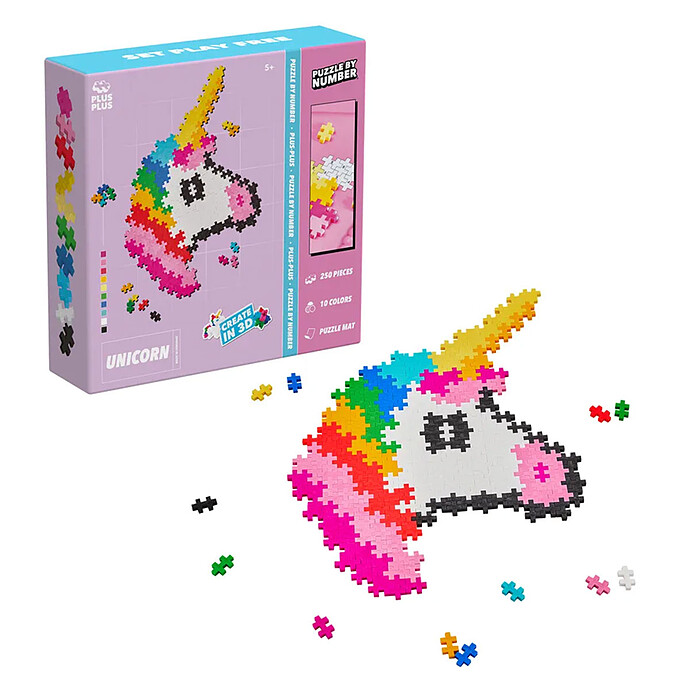 Puzzle Licorne - 250 Pièces Plus-Plus