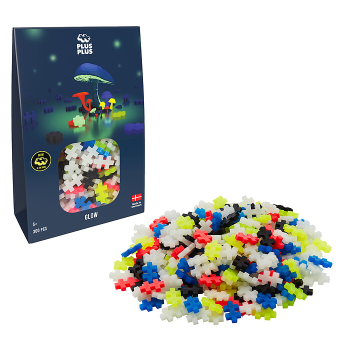 Recharges Phosphorescent - 300 Pièces Plus-Plus