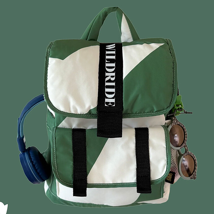 Sac à Dos - Green Graphic Wildride