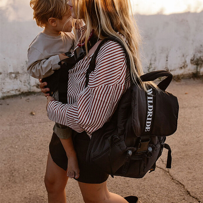 Sac à Dos à Langer - Noir pas cher