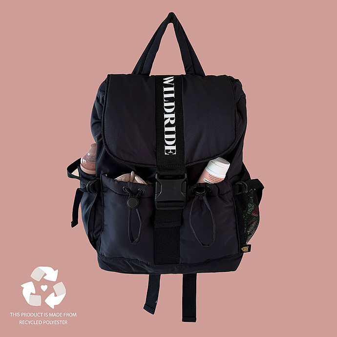 Sac à Dos à Langer - Noir Wildride