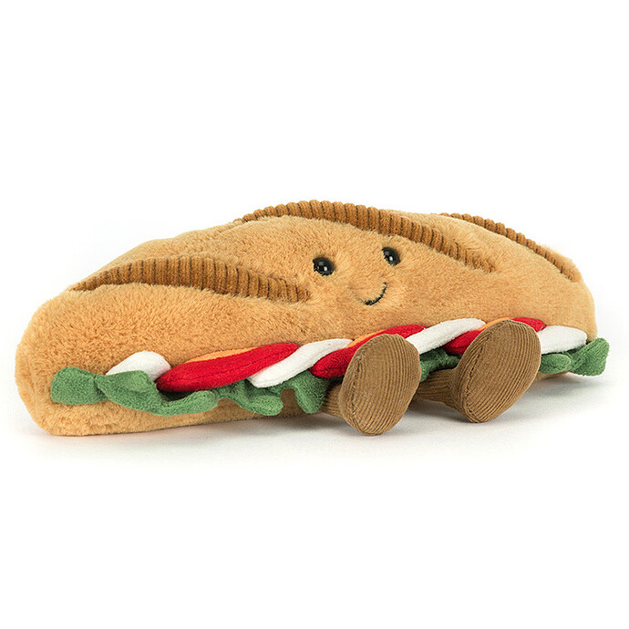 Amuseables Caprese Baguette Jellycat
