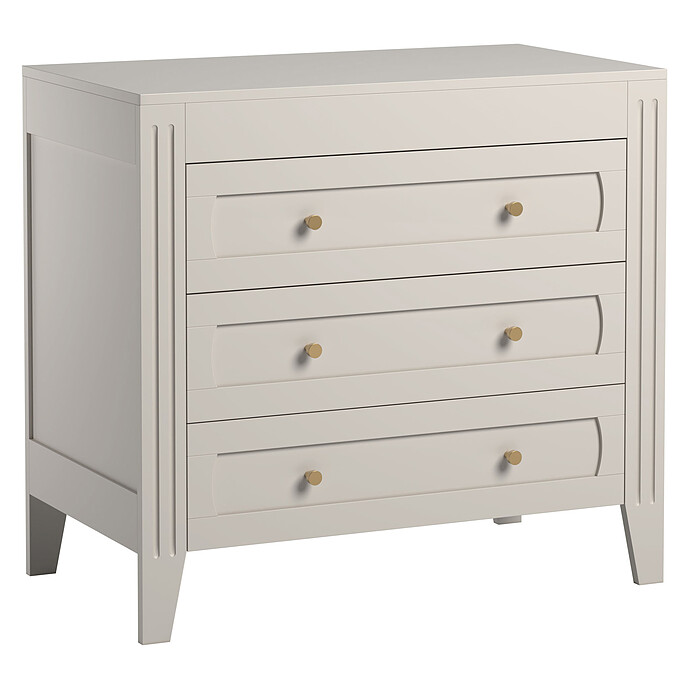 Commode et Plan à Langer Milenne - Sand Beige Vox Meubles