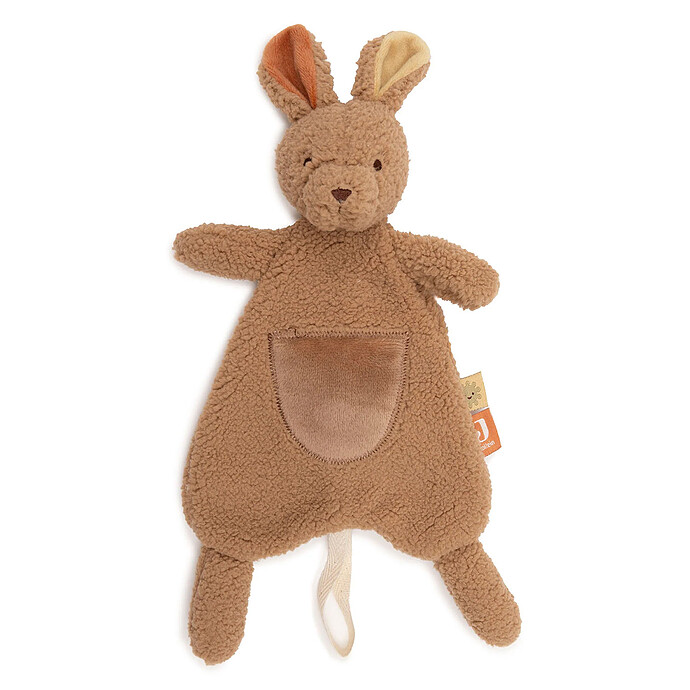 Doudou Attache Tétine Kangaroots Jollein