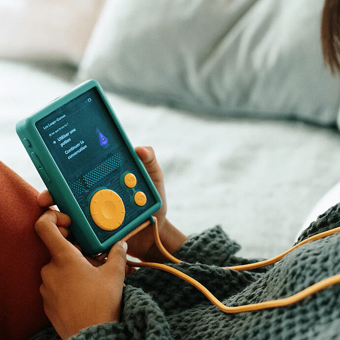 Baladeur Intéractif FLAM et Coque - Vert Lunii