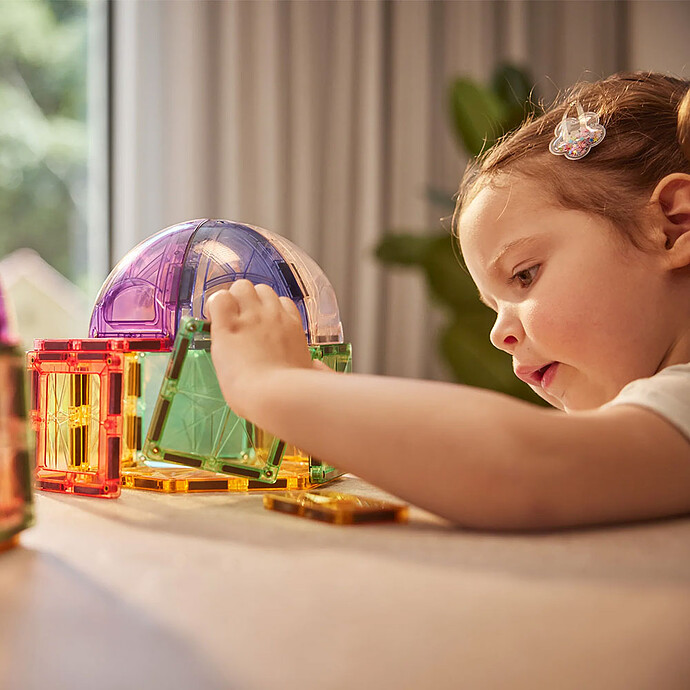 Avis Petit Kit de 34 Tuiles Aimantées Dôme Pastel