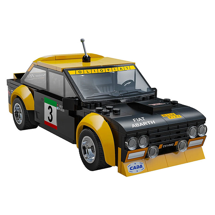 Jeu de Construction Télécommandé 1:20 Fiat Abarth 131  Cada