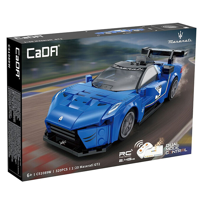 Jeu de Construction Télécommandé 1:20 Maserati GT2 pas cher