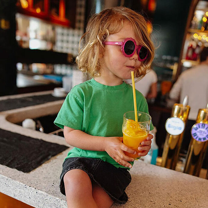 Avis Lunettes de Soleil Chamy Fuchsia - 2/3 Ans