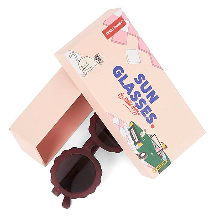 Lunettes de Soleil Chamy Plum - 5/8 Ans pas cher