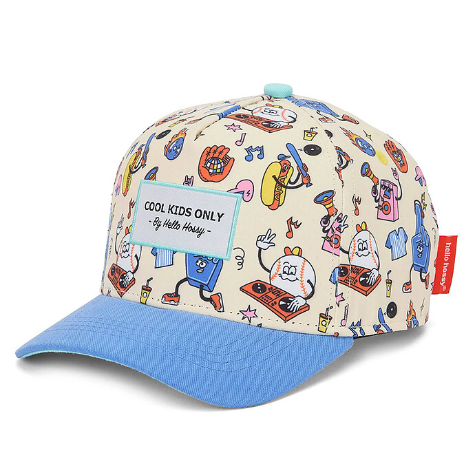 Casquette Baseball Party - 9/18 Mois  Hello Hossy