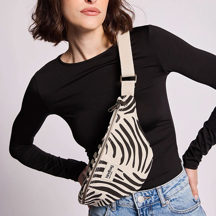 Avis Sac Banane Olivia - Zèbre Ecru