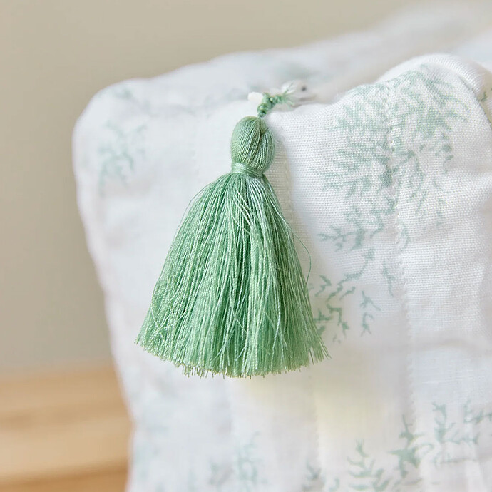 Trousse de Toilette - Feuillage Vert Tartine et Chocolat