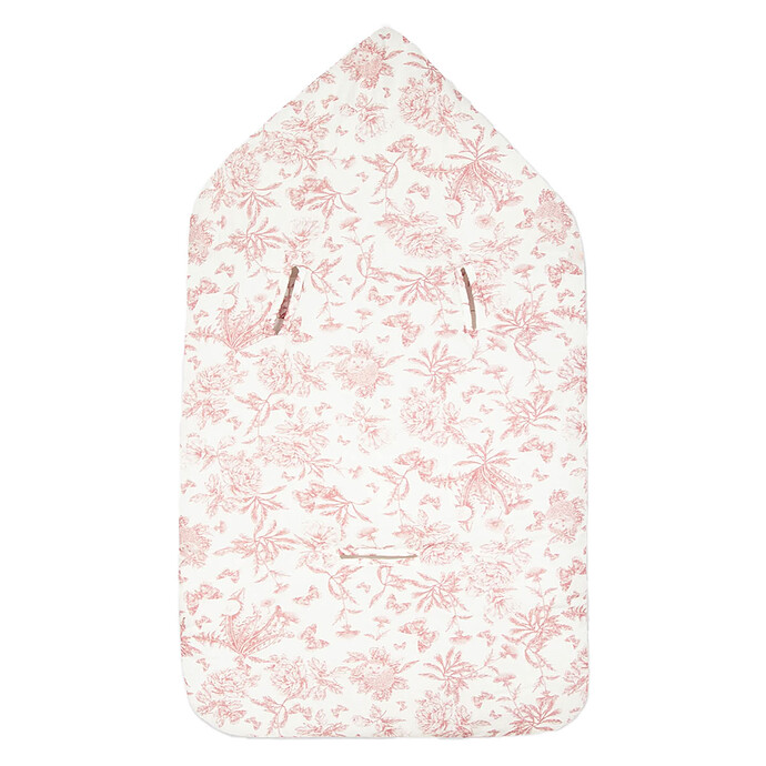 Nid d'Ange - Toile de Jouy Rose Tartine et Chocolat