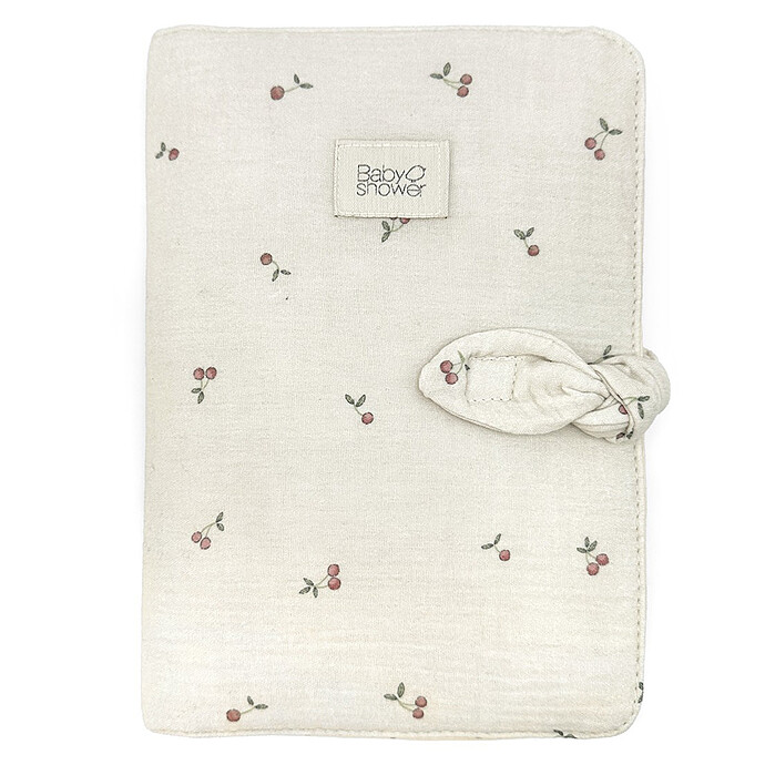 Protège-carnet de Santé - Cherries Babyshower