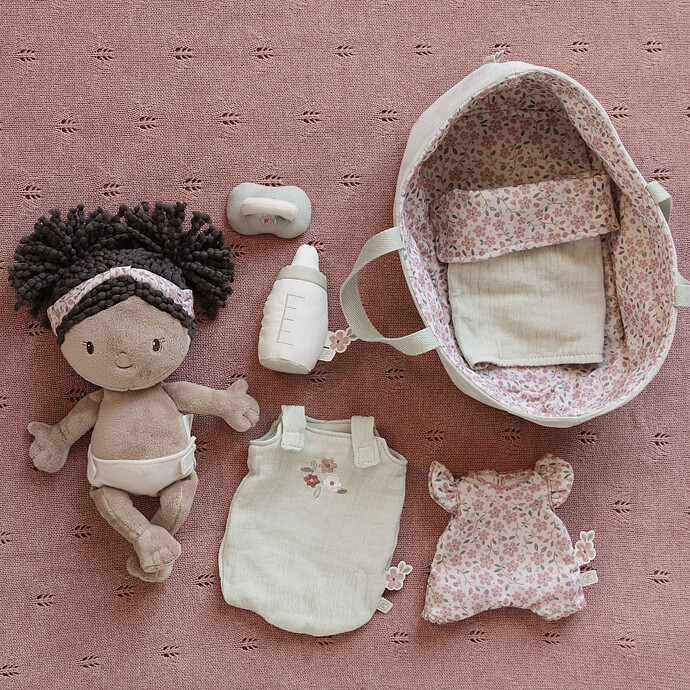 Set Couffin et Poupon Bébé Evi pas cher