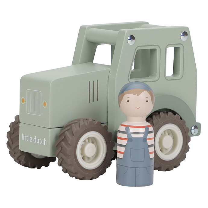 Tracteur avec Figurine Little Dutch