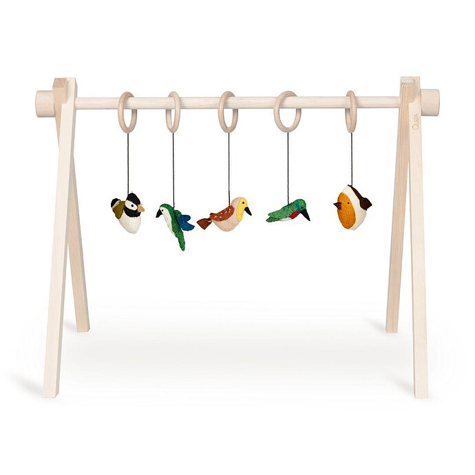 Lot de 5 Jouets à Suspendre - Oiseaux Quax