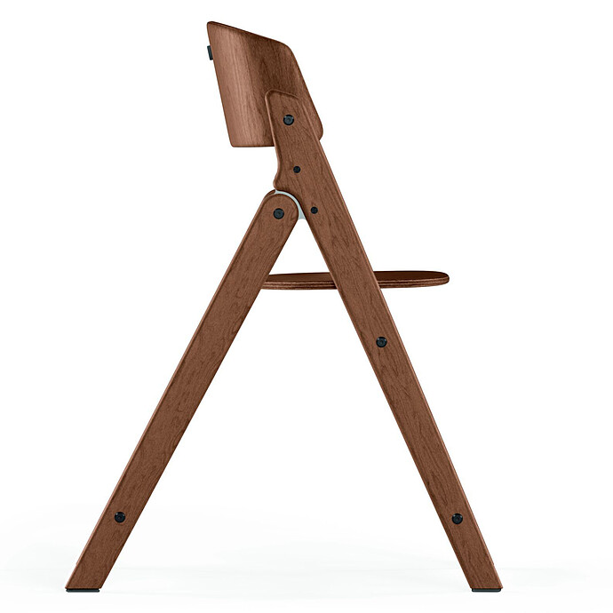 Chaise Haute Click & Fold - All Natural Dark Cybex