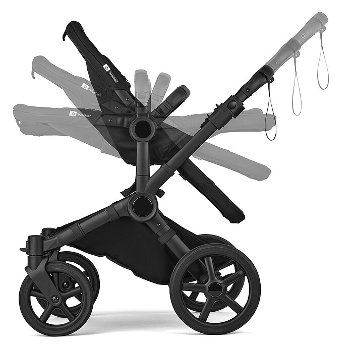 Achat Poussette Donkey 6 Mono Complète - Heritage Black