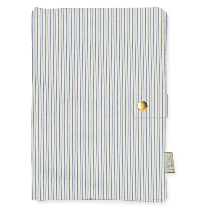 Protège-carnet de Santé - Classic Stripes Blue Camcam Copenhagen