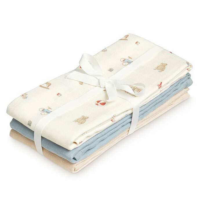 Lot de 3 Langes - Vintage Toys Camcam Copenhagen