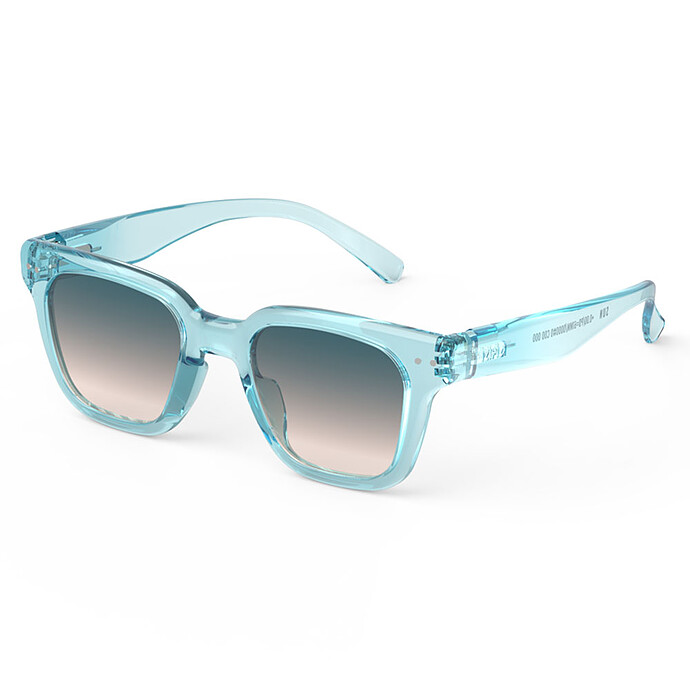 Lunettes de Soleil Adulte #Road - Turquoise Stone IZIPIZI