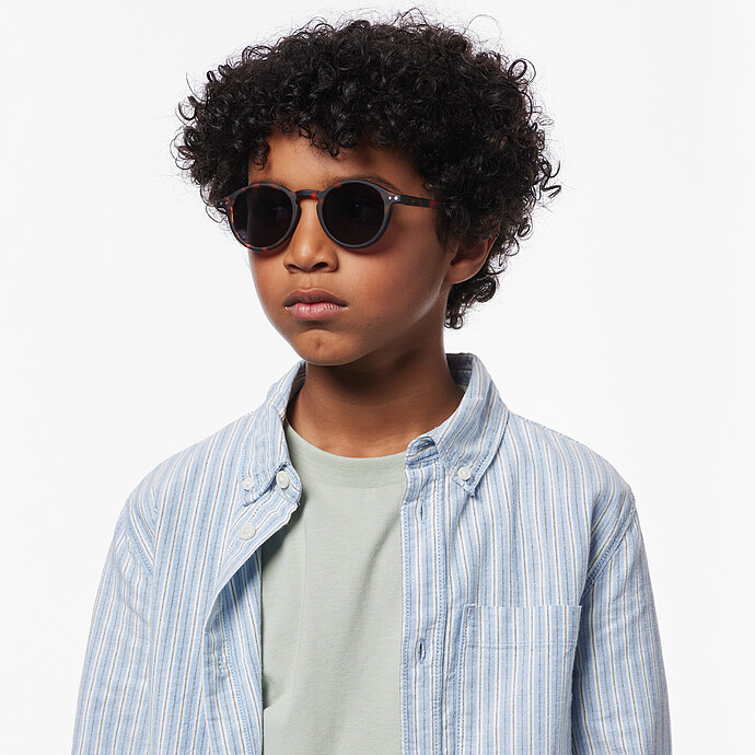 Lunettes de Soleil Junior #D 7/11 Ans - Tortoise pas cher