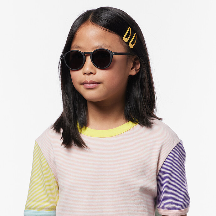 Lunettes de Soleil Junior #D 7/11 Ans - Black pas cher