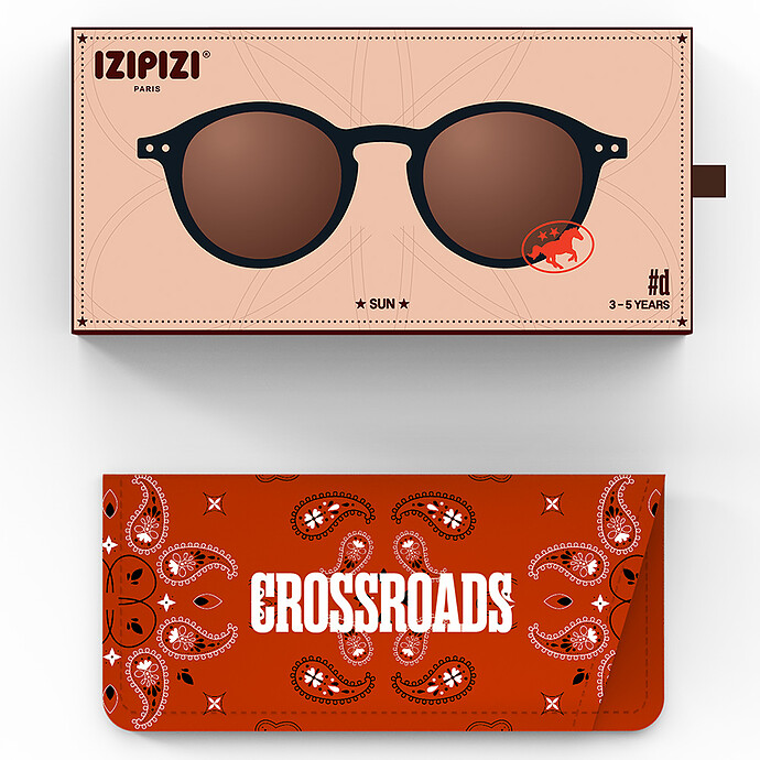 Achat Lunettes de Soleil Kids #D 3/5 Ans - Black Road